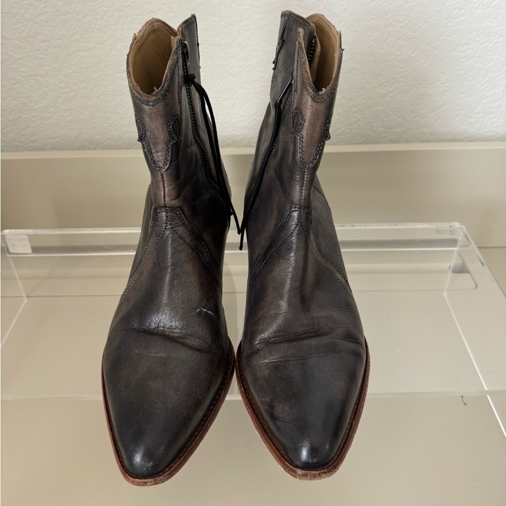 Free People Western Black Boot